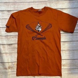 Oswego Lacrosse Club “O’Swageh” t shirt size S